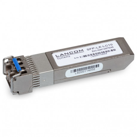 "LANCOM SFP-LX-LC10 10GBASE-LR / LW-SFP module for connection to SFP ports of LANCOM switches"