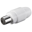 Goobay antennipistik Coaxial kruvikinnitusega