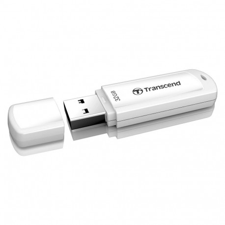 Transcend JetFlash 730 32GB USB 3.1 valge mälupulk