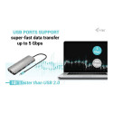 D i-tec USB-C metallist Nano 2x HDMI