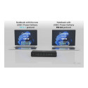 D i-tec universaalne 6x 4K LCD dokkimisjaam