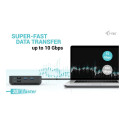 D I-TEC USB-C / Thunderbolt 3 / USB4 dokkimisjaam