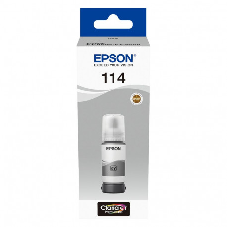"Epson Tinte 114 C13T07B540 Grau Eco Tank Nachfülltinte 70ml"