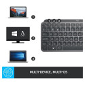 "NL Logitech MX Keys Mini Wireless Keyboard Dark Grey USL"
