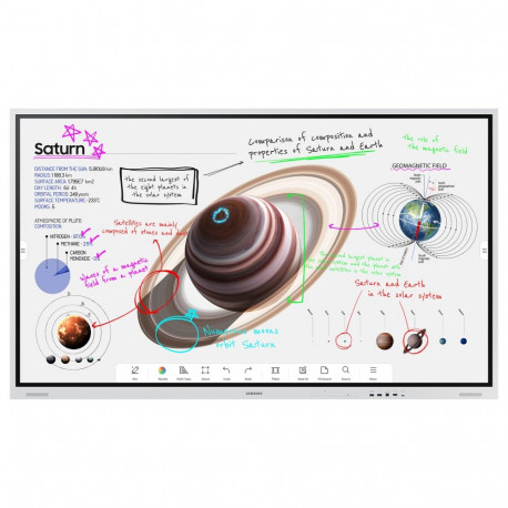 "Samsung Smart Signage WM75B 189.0cm(75"") Flip 4.0 (Speditionsversand)"