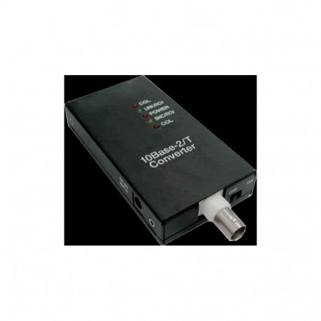 "Z ALLNET Medienkonverter 10BASE-T/10BASE2 auf BNC ALL0500v3 DC 12VDC"