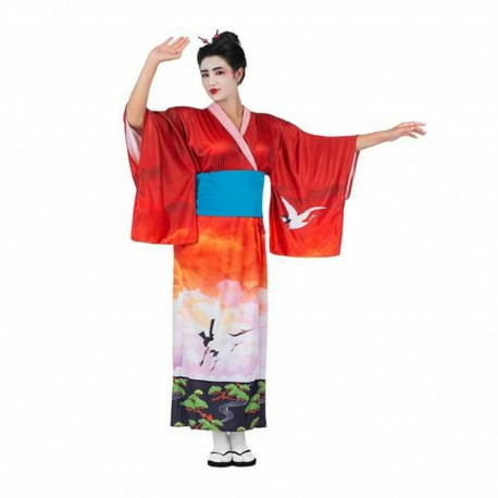 Costume for Adults My Other Me Red Geisha - XL