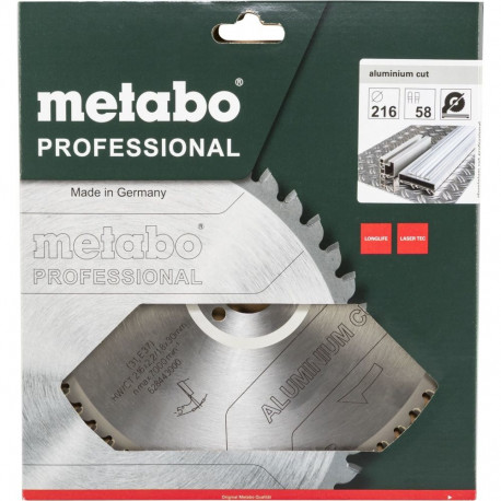 Metabo 628443000 circular saw blade 21.6 cm 1 pc(s)