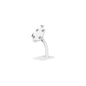 Manhattan Desktop Kiosk Stand (Anti theft) for Tablet and iPad, Universal, 360° Rotation, Tilt +20° 