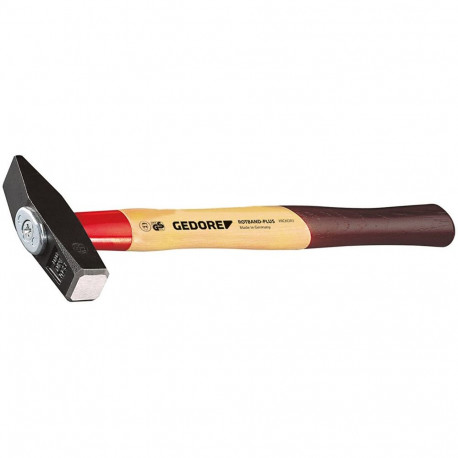 GEDORE locksmiths hammer ROTBAND-PLUS 300 (300g, 305mm, hickory)