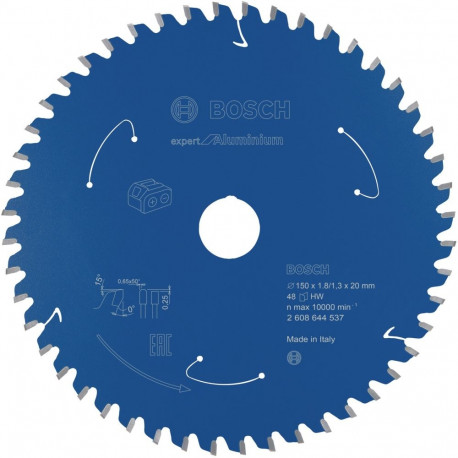 Expert saeketas Ø150mm 48Z alumiiniumile, ava Ø20mm, aku-käeshoitavatele ketassaagidele
