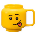 Room Copenhagen LEGO ceramic mug Silly, large (yellow)