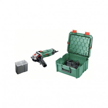 Winkelschleifer PWS 850-125 + SystemBox (grün/schwarz, 850 Watt)