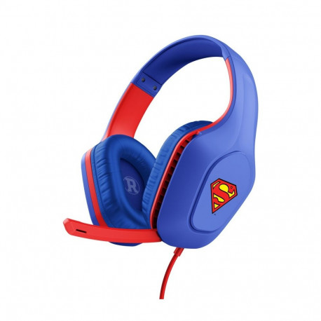 Headphones - Trust GXT 415SM Zirox Wired Gaming Headset 3.5mm 2m Blue, Red