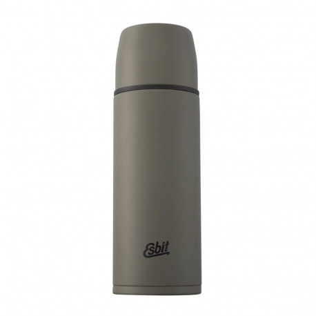 Thermos - ESBIT Vacuum Flask 1L Stainless Steel Double-Wall Olive Green