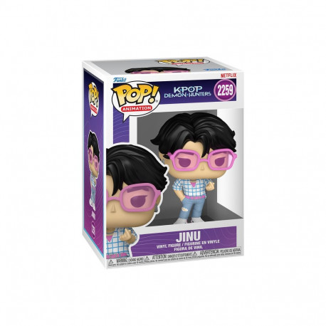 FUNKO POP! Vinyl Figure: KPOP Demon Hunters - Jinu (w/ Chase)