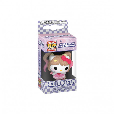 FUNKO POP! Võtmehoidja: Sanrio - Hello Kitty (K-Pop Outfit)