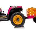 Akuga traktor BBH-030 roosa