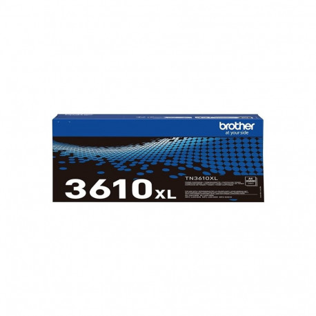 BROTHER TN-3610XL Ultra High Yield Black Toner Cartridge Prints 25.000 pages
