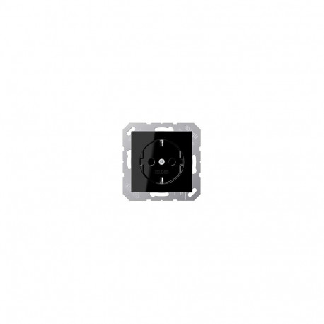 Jung A1520SW SCHUKO pistikupesa 16A 250V A must