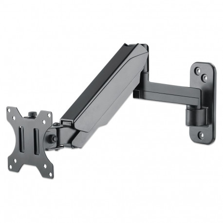 "MANHATTAN Wandhalterung mit Gasdruckfeder und Kugelgelenk am Halterungsarm fuer Monitore von 48,18-