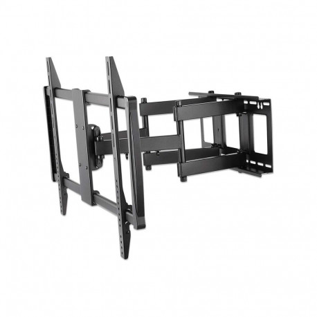 "MANHATTAN Flachbildschirm Wandhalterung fuer Grossbildschirme 60Z bis 100Z neig und schwenkbar schw