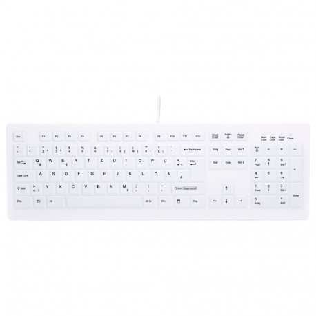 "Active Key MedicalKey AK-C8100 - Tastatur-Abdeckung - Weiß"