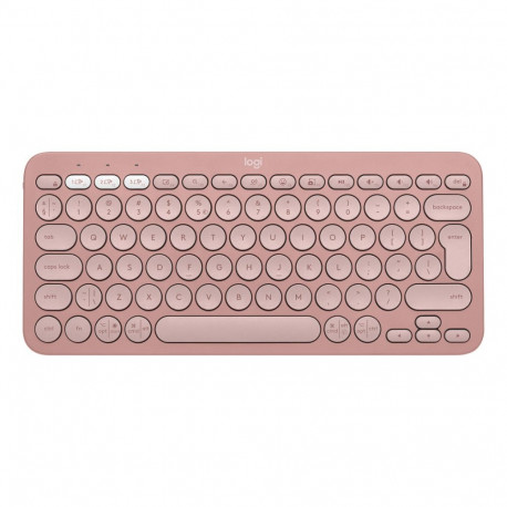 "Logitech Pebble Keys 2 K380S Tonal Rose"