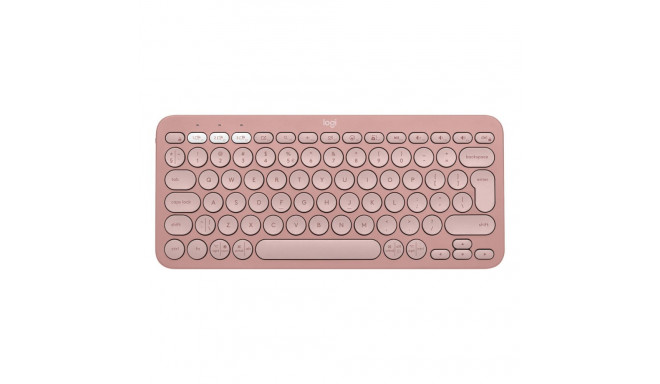 "Logitech Pebble Keys 2 K380S Tonal Rose"