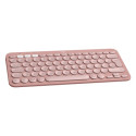 "Logitech Pebble Keys 2 K380S Tonal Rose"