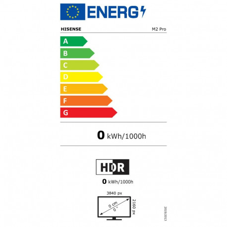 "Hisense M2 PRO Trichroma Mini Laser Beamer 1.300 ANSI-Lumen"