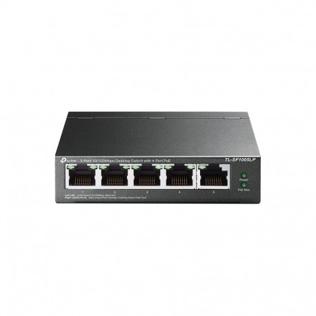 "TP-Link TL-SF1005LP 5-Port 10/100Mbps (4x PoE) Switch"