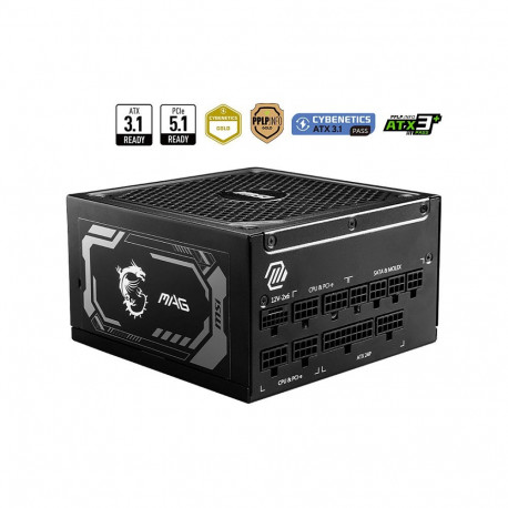 1250W MSI toiteplokk MAG A1250GL PCIE5