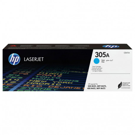 "HP Toner 305A CE411A Cyan"