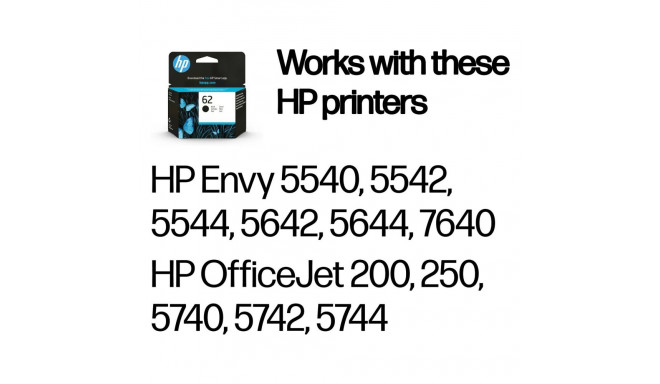 HP 62 must originaaltint