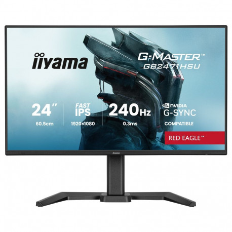 "60,5 cm/23,8? (1920×1080) iiyama GB2471HSU-B1 16:9 FHD Fast IPS 0,3ms (MPRT) 240 Hz HDMI 2×DisplayP