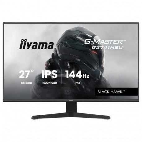 "68,6 cm/27? (1920×1080) iiyama G-Master G2741HSU-B1 16:9 FHD IPS 1 ms (MPRT) 144 Hz HDMI DisplayPor
