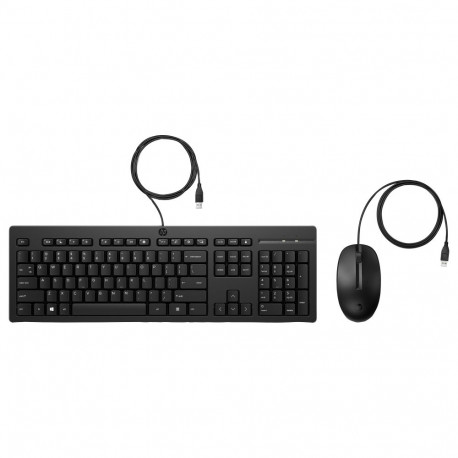 HP 225 must juhtmega klaviatuuri ja hiire komplekt