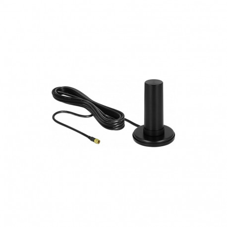 5G LTE antenn SMA-pistikuga 0–3dBi jäik ringsuunaline magnetilise aluse ja 3m RF195 ühenduskaabliga 