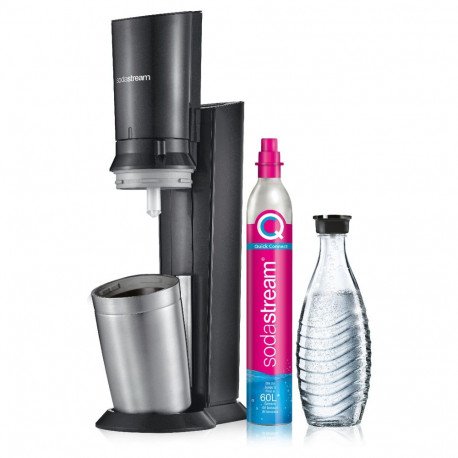 "SodaStream Crystal 3.0 *Titan* inkl. 1 Glaskaraffe"