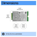 HP 4G LTE-A WWAN raadiomodemi moodul