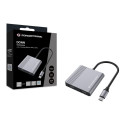 Conceptronic 4-1 dokkimisjaam USB-C->2xHDMI/USB-A/100WPD 25cm hall