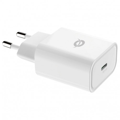 Conceptronic 1 pordiga USB-C Middle-Port 20WPD3.0 valge laadija