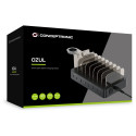 Conceptronic 8Port 6xUSB-A/2xC must laadija 75W PD3.0