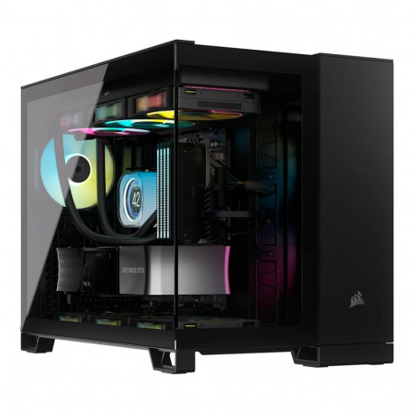 "Corsair 2500X RGB schwarz Midi Tower mATX Gaming Gehäuse"