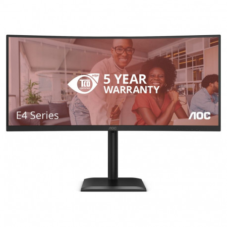 "AOC 86,0cm (34"") CU34E4CV 21:09 2xHDMI+DP+USB-C Curved blk"