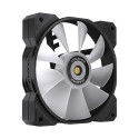 120mm COUGAR MHP 120 ARGB must korpuseventilaator