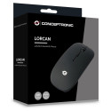 "CONCEPTRONIC LORCAN01B 4-Tasten Bluetooth Maus schwarz"