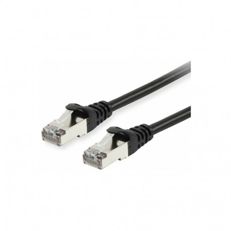 "Equip Patchkabel Cat6A S/FTP 2xRJ45 0.15m schwarz LSZH Polybeutel"