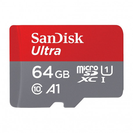 Sandisk mälukaart Ultra microSDXC 64GB +